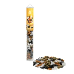 Clearance Plus-Plus i rør - Metallisk Mix, 100 stk