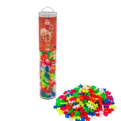 New Plus-Plus i rør - Neon Mix, 240 stk