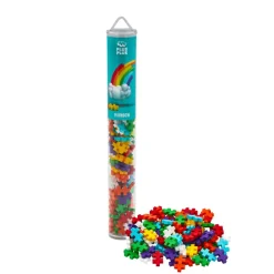 Hot Plus-Plus i rør - Rainbow Mix, 100 stk