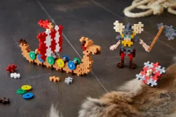 Plus-Plus i rør - Vikingeskib, 100 stk