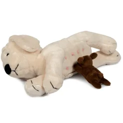 Hot byASTRUP Plyshund med to hvalpe