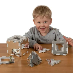 Best Polydron - Mit første byggesæt m. spejle, 16 dele