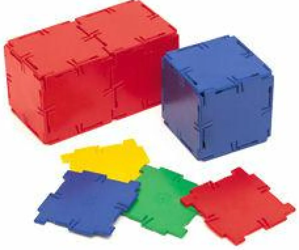 Hot Polydron byggesæt, 164 dele