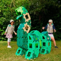 Outlet Polydron Large - Dinosaur, 130 dele