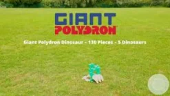 Outlet Polydron Large - Dinosaur, 130 dele