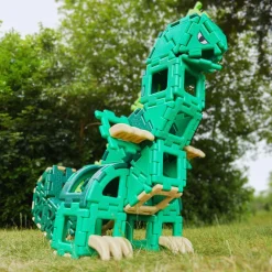 Outlet Polydron Large - Dinosaur, 130 dele