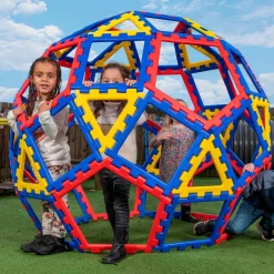 Polydron XL - Kuppel, 62 dele