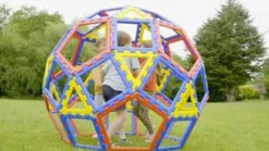 Polydron XL - Kuppel, 62 dele