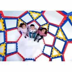 Polydron XL - Kuppel, 62 dele