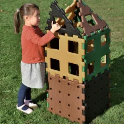 Sale Polydron XL - Natur, 12 dele