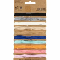 Hot Creativ Company Polyestersnor Ø0,6 mm. - Ass. farver, 10 stk