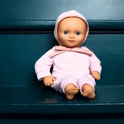 Hot Djeco Pomea dukke 32 cm - Rose