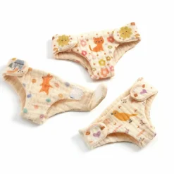 Online Djeco Pomea dukketilbehør - Bleer, 3 stk