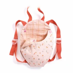 Clearance Djeco Pomea dukketilbehør - Bæresele, Lavender