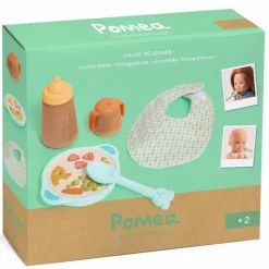 Outlet Djeco Pomea dukketilbehør - Frokostsæt
