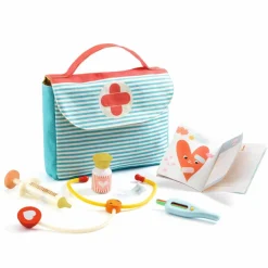 Discount Djeco Pomea dukketilbehør - Lægetaske