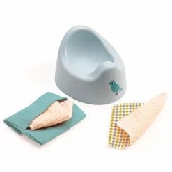 Hot Djeco Pomea dukketilbehør - Pottesæt