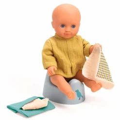 Hot Djeco Pomea dukketilbehør - Pottesæt