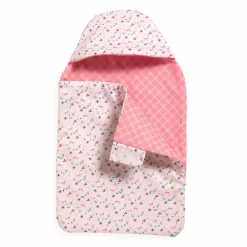 Clearance Djeco Pomea dukketilbehør - Sovepose, Blomster