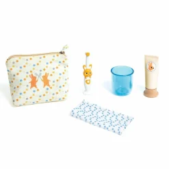 Clearance Djeco Pomea dukketilbehør - Tandbørstesæt