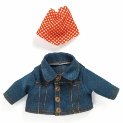 Online Djeco Pomea dukketøj - Cowboyjakke & tørklæde