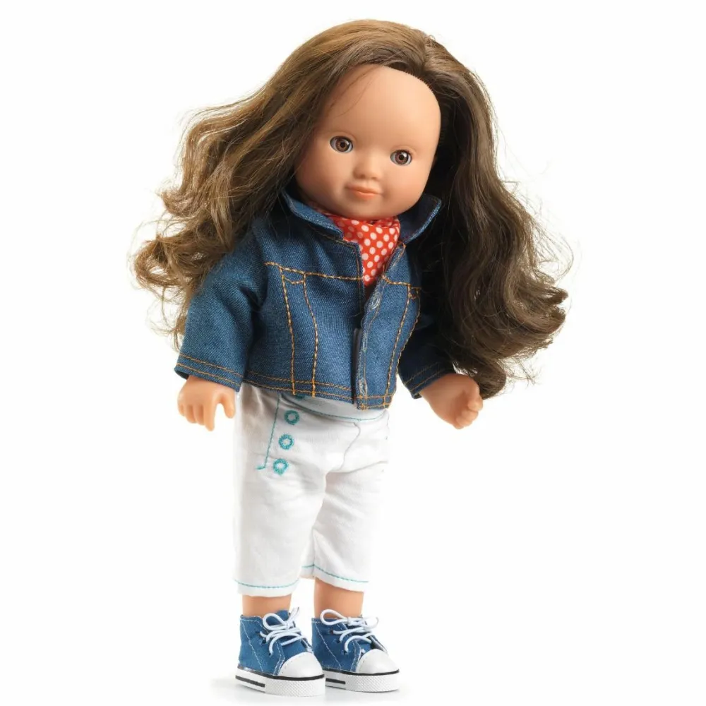 Online Djeco Pomea dukketøj - Cowboyjakke & tørklæde