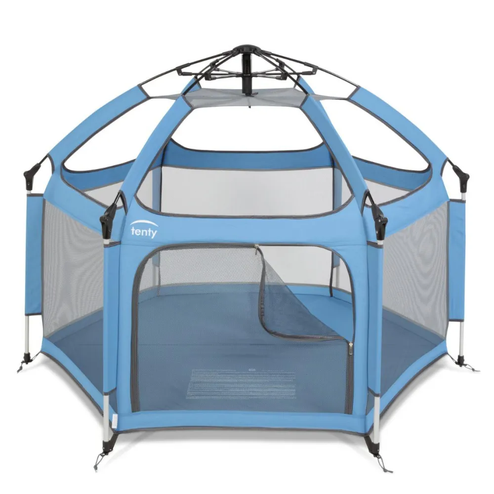 Pop-up hyggehule - Lyseblå