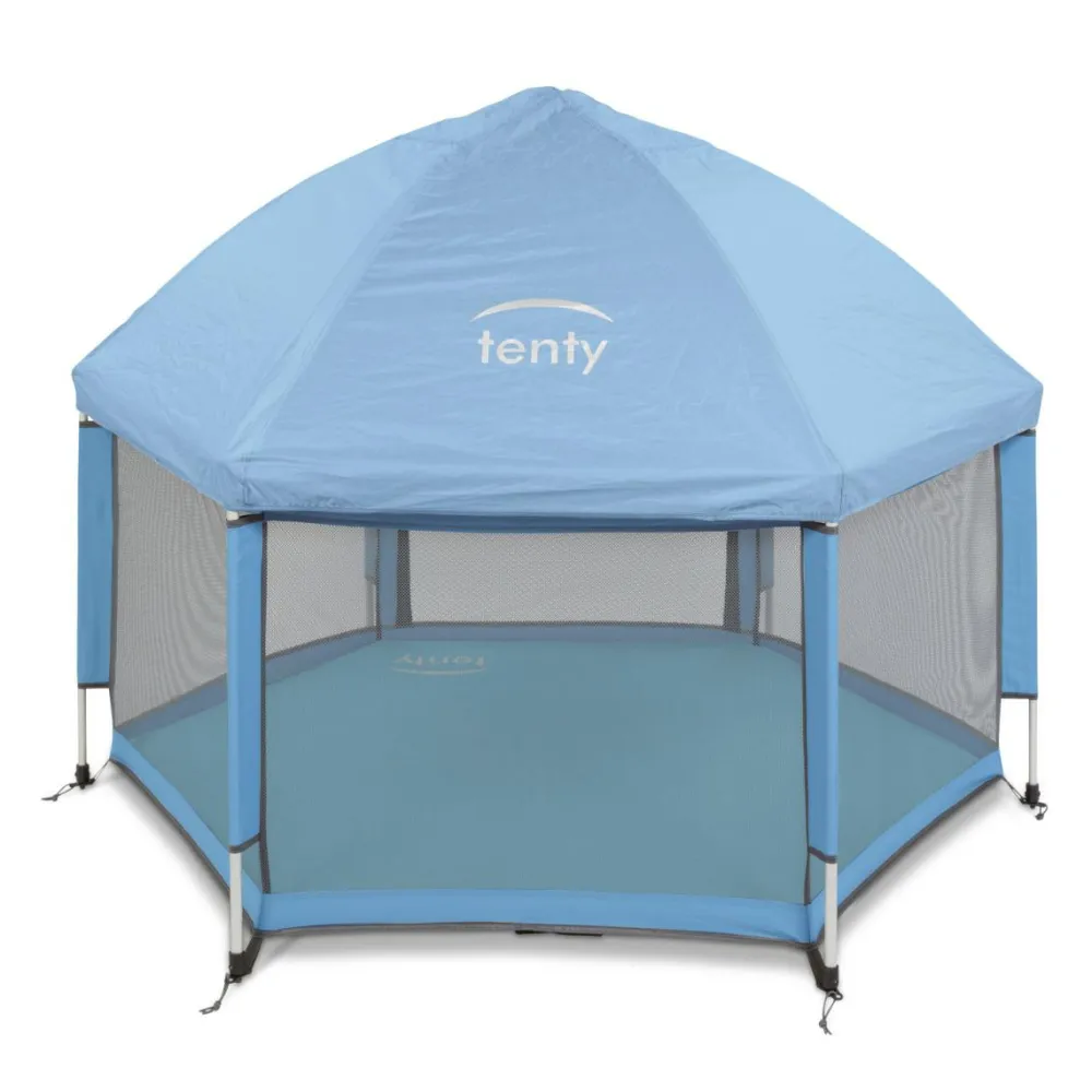 Pop-up hyggehule - Lyseblå