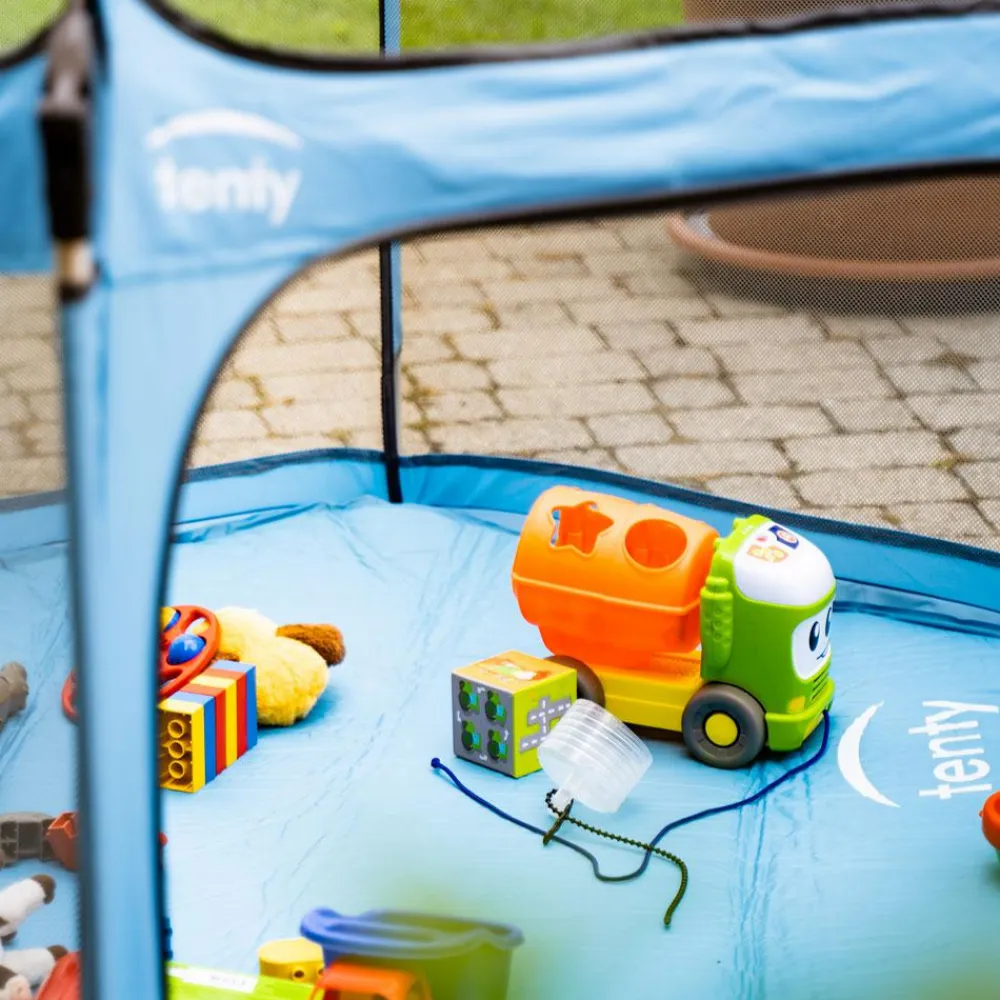 Pop-up hyggehule - Lyseblå