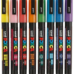 Sale Posca tusser PC-3M - Glitter, 8 stk.