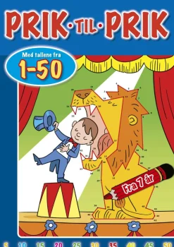 Discount Forlaget Bolden Prik til prik 1-50 - Cirkus