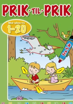 Discount Forlaget Bolden Prik til prik 1-20 - Kano