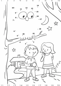 Discount Forlaget Bolden Prik til prik 1-20 - Kano