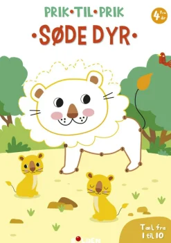 Online Forlaget Bolden Prik til prik 1-10 - Søde dyr