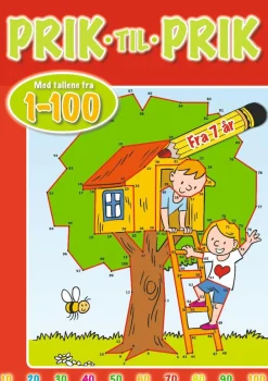 Outlet Forlaget Bolden Prik til prik 1-100 - Træhus