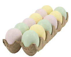 Best Creativ Company Påskeæg af plast - Pastel, 12 stk