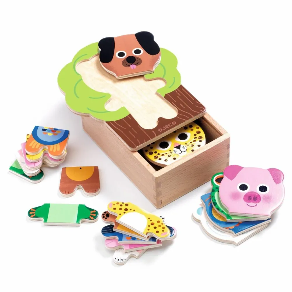 Best Djeco Puslespil - Hvem skal jeg være?