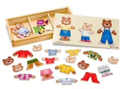 Melissa & Doug Puslespil - Mix & Match Bjørnefamilie