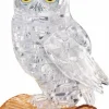 Hot Puslespil 3D krystal - Ugle, 42 dele
