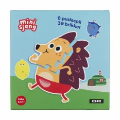 Best DR / Danmarks Radio Puslespil 6-i-1 - Pindsvinet Børste