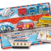 Discount Melissa & Doug Puslespil Jumbo - Køretøjer