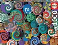 Outlet educa Puslespil m. 1.000 brikker - Afrikanske kurve