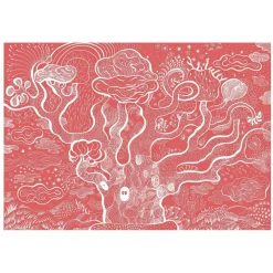 Best Djeco Puslespil m. 100 brikker - Det fortryllede træ