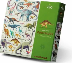 Sale Crocodile Creek Puslespil m. 750 brikker - Dinosaurer