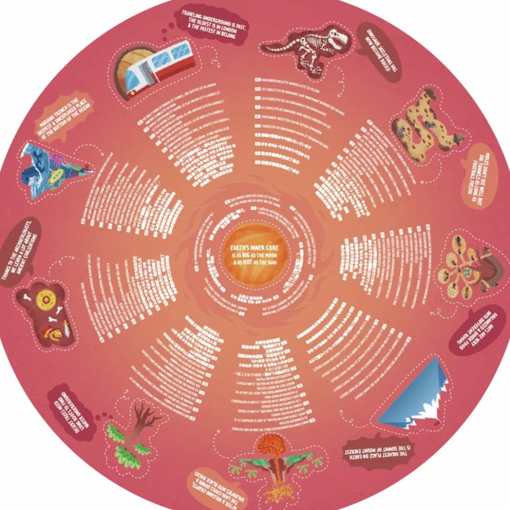 Sale Hape Puslespil m. 36 brikker - Underjordisk verden