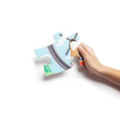 Hot Melissa & Doug Puslespil m. 48 brk - Jorden rundt, inkl 2 biler