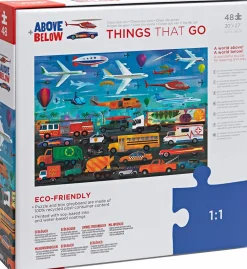 Outlet Crocodile Creek Puslespil m. 48 brk. - Over/Under - Fartøjer