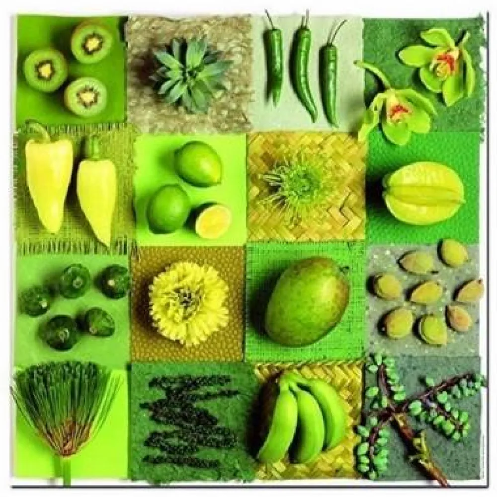 Online educa Puslespil m. 3 x 500 brikker - Frugt & blomster