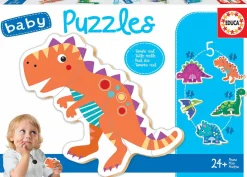 Discount educa Puslespil m. dinosaurer - Fra 2 år
