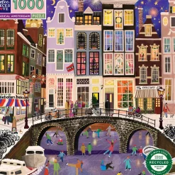 eeBoo Puslespil med 1.000 brikker - Amsterdam